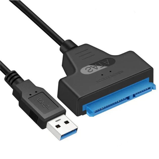 USB to SATA/IDE Adapter Cable -  SATA/IDE إلى USB كابل تحويل