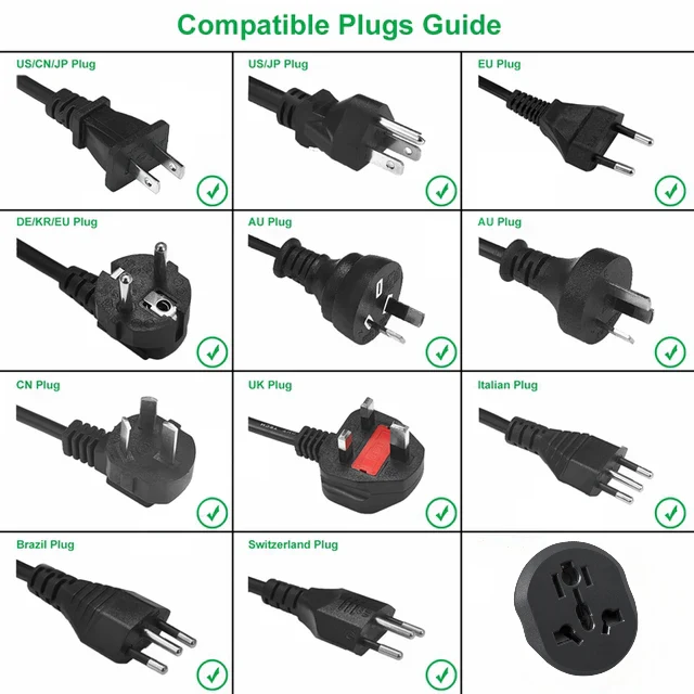 Adaptateur prise électrique universelle MARKEN أدابتاتور إحترافي