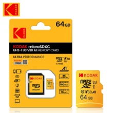 Carte Memoire KODAK Original 64GB Original بطاقة الذاكرة الأصلية من كوداك