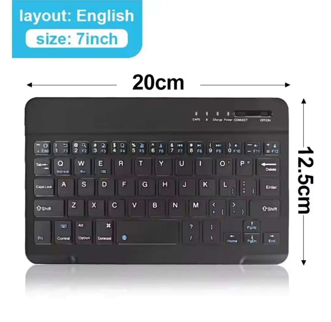 Clavier Bluetooth لوحة مفاتيح بلوتوث للهاتف و الطابلات حجم متوسط