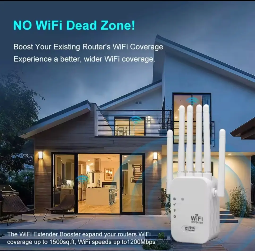Repeteur wifi 1200 mbps 5Ghz مقوي إشارة الويفي