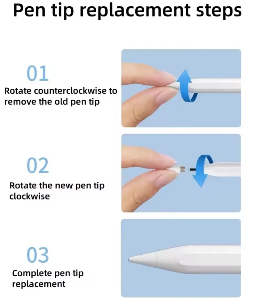 رؤوس قلم التابلات Embout Stylet Degital