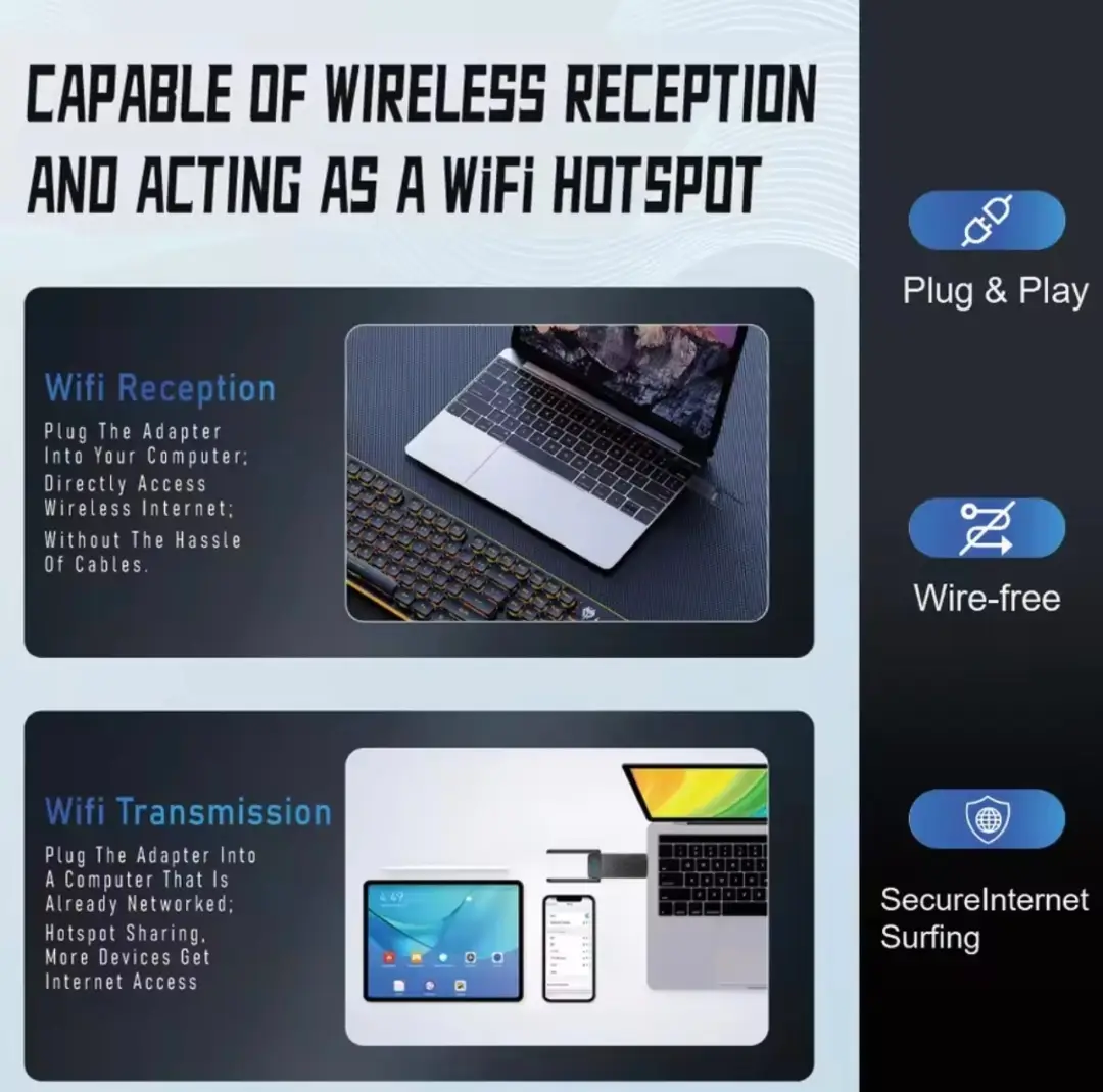 Clé wifi 6 مفتاح ويفي