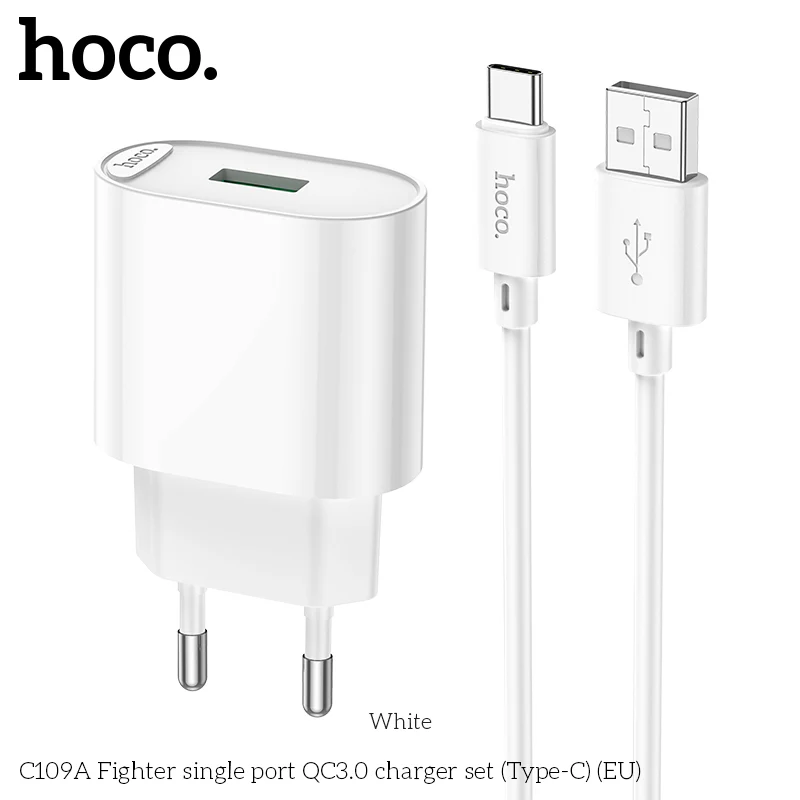 Chargeur HOCO C109A QC3.0 18W Original شاحن