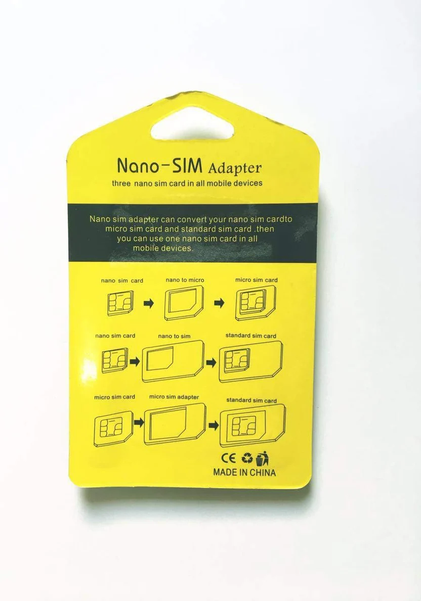 Kit d'Adaptateurs Nano SIM Universel – 5 en 1 avec Extracteur et Lime