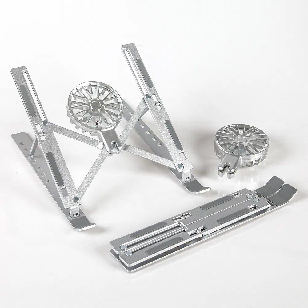 Laptop Stand with radiator حامل الحاسوب المعدني بمبرد