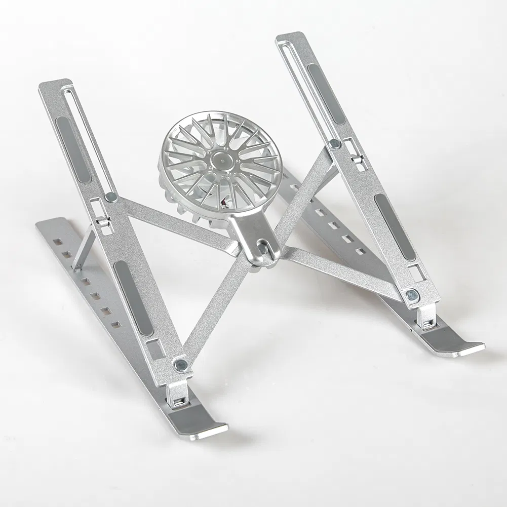 Laptop Stand with radiator حامل الحاسوب المعدني بمبرد